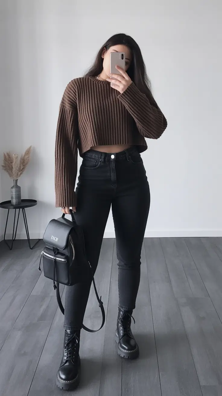 casual outfits for women 2026 Chocolate Confidence