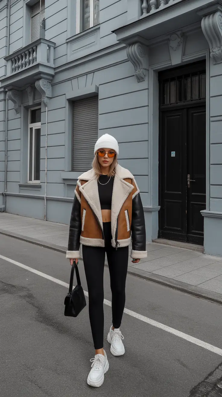 casual outfits for women 2026 Shearling Chic Revival