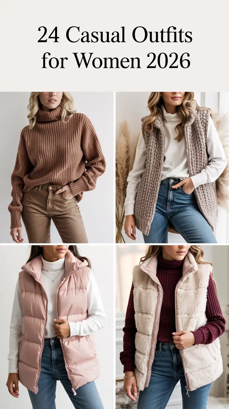 Casual Outfits for Women 2026: Classy, Trendy & Effortless Everyday Style Ideas