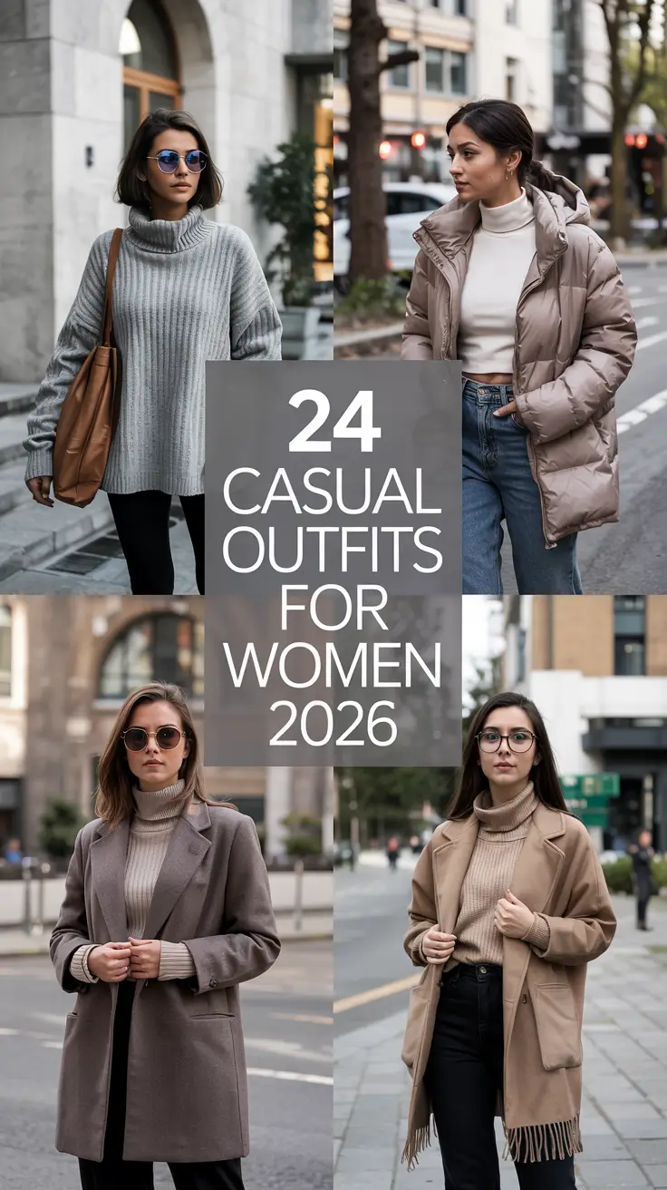 Casual Outfits for Women 2026: Classy, Trendy & Effortless Everyday Style Ideas
