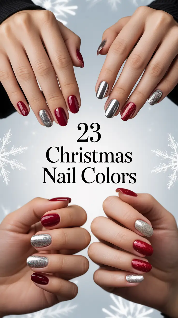 Christmas Nail Colors 2025: The Most Gorgeous Winter Gel and Dip Ideas to Try This Season