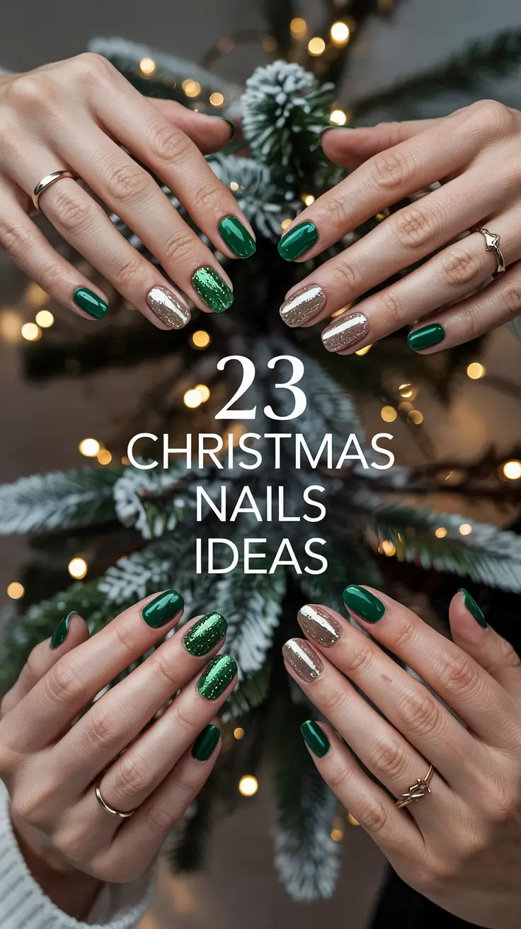 Christmas Nails Ideas 2025–2026: Festive, Simple & Trendy Designs for the Season