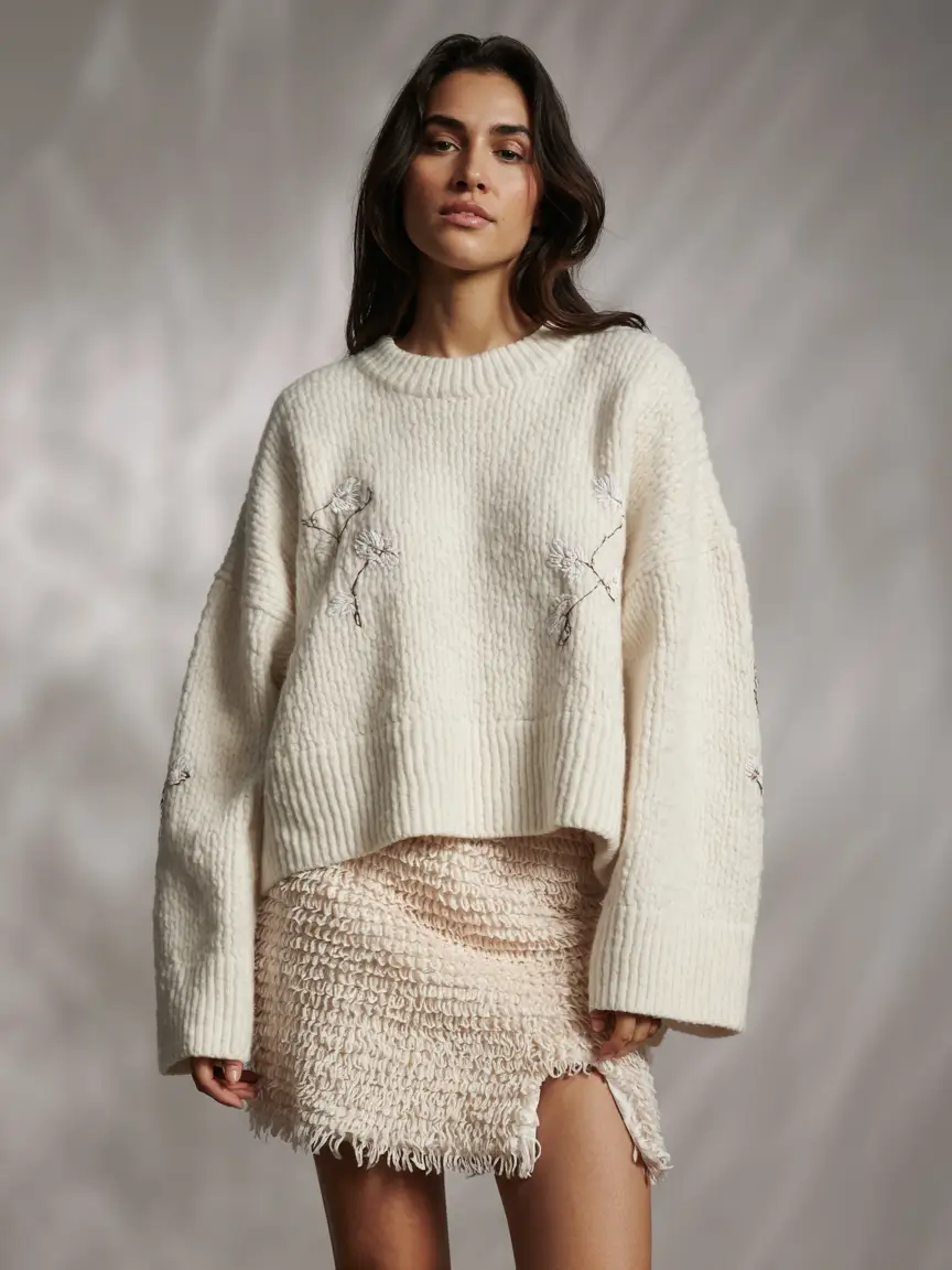 christmas outfit 2025 Ivory Whisper