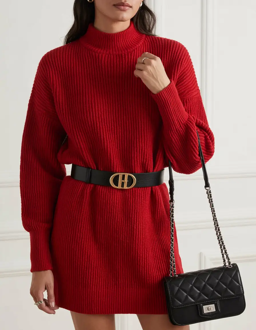 christmas outfits 2025 The Power of Red Bold & Minimal