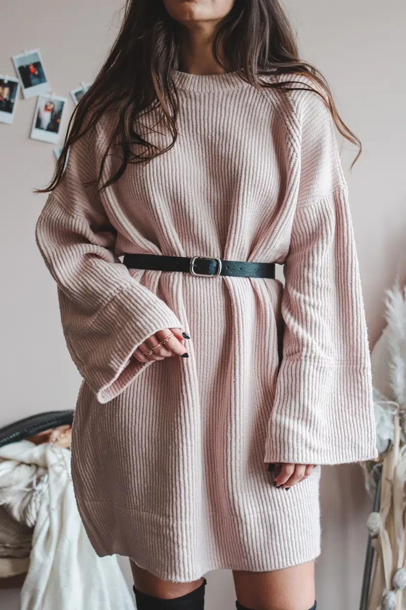 christmas outfit ideas Soft Blush Elegance