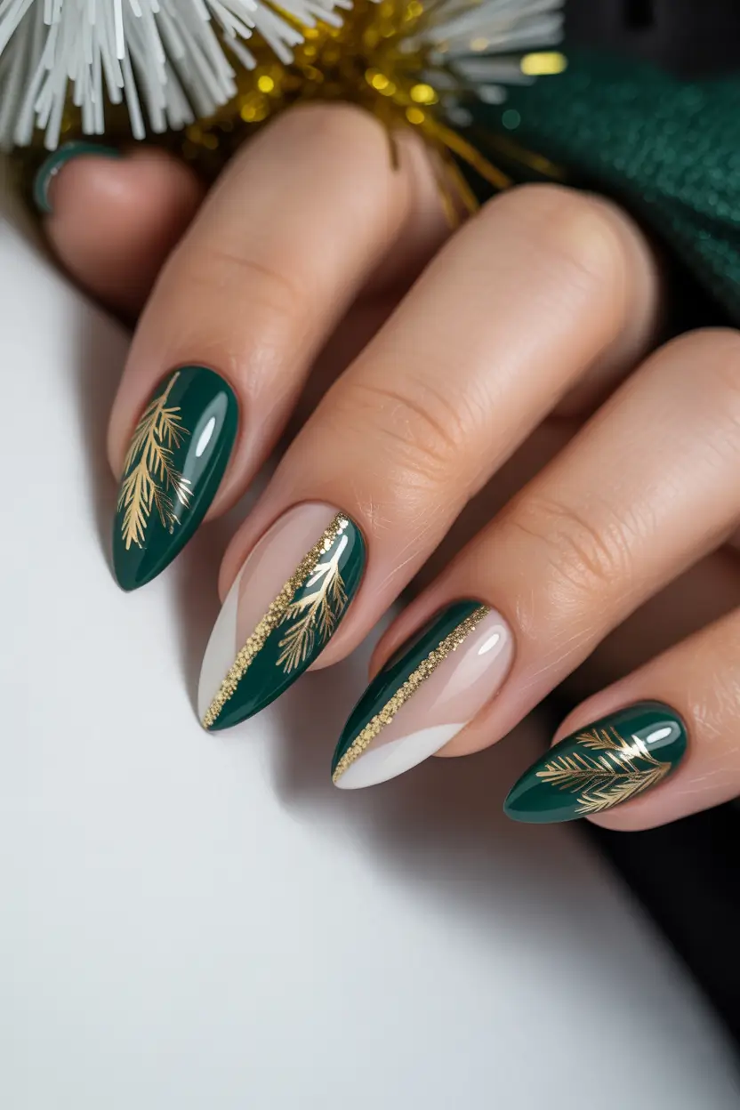 Christmas Tree Nails 2025: Chic Holiday Designs and Trendy Green & Gold Inspo for the Season