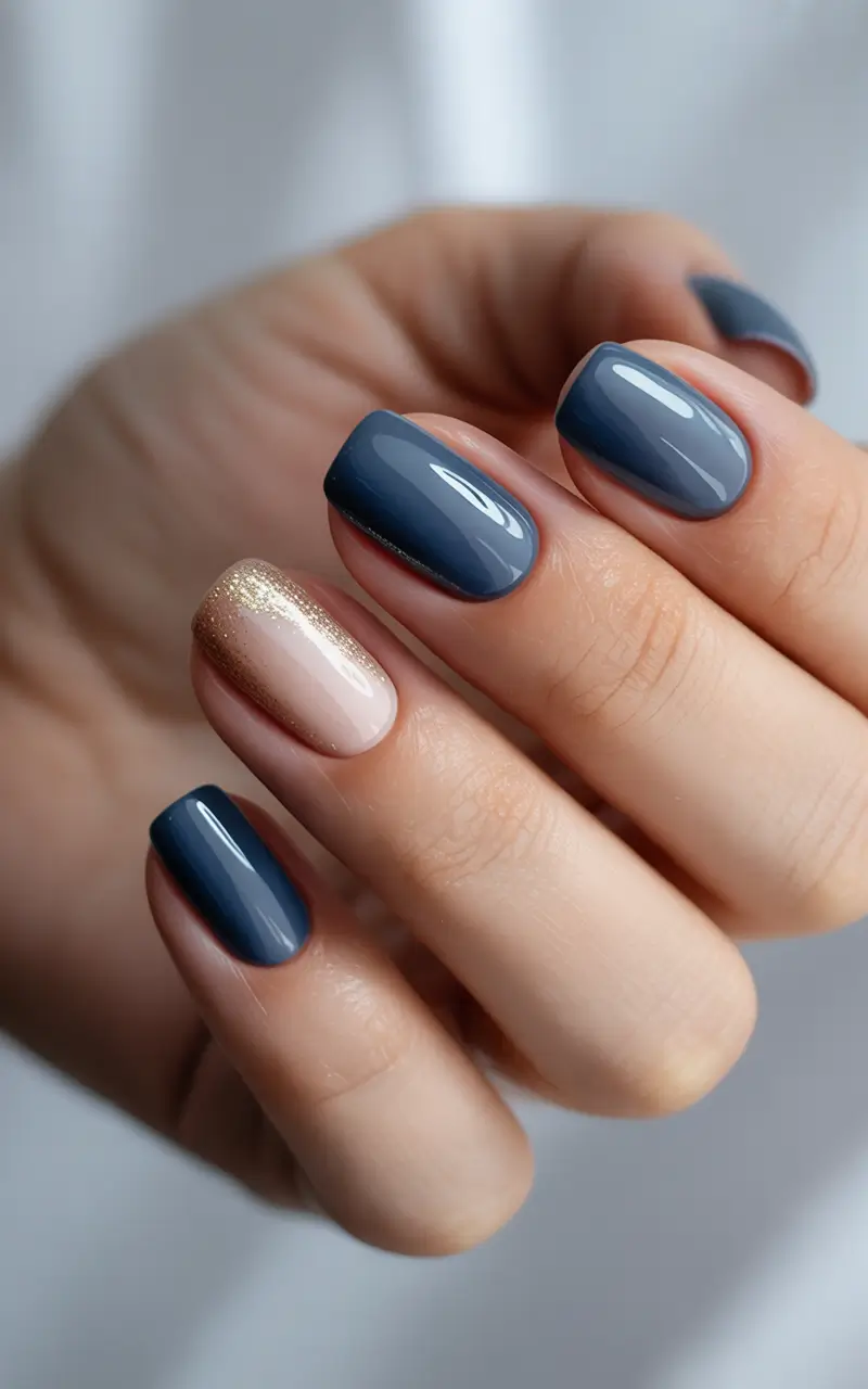 nails design blue Blue Velvet Spark