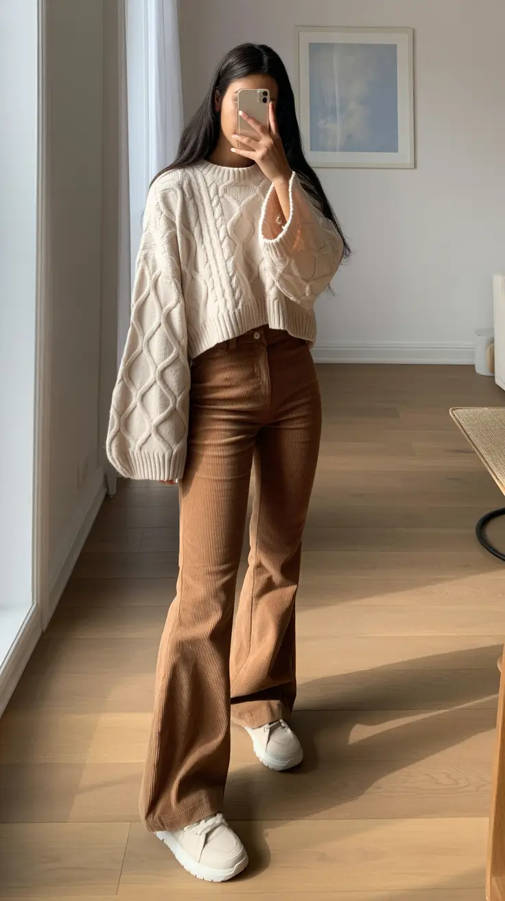 cold weather outfits classy Golden Hour Corduroy