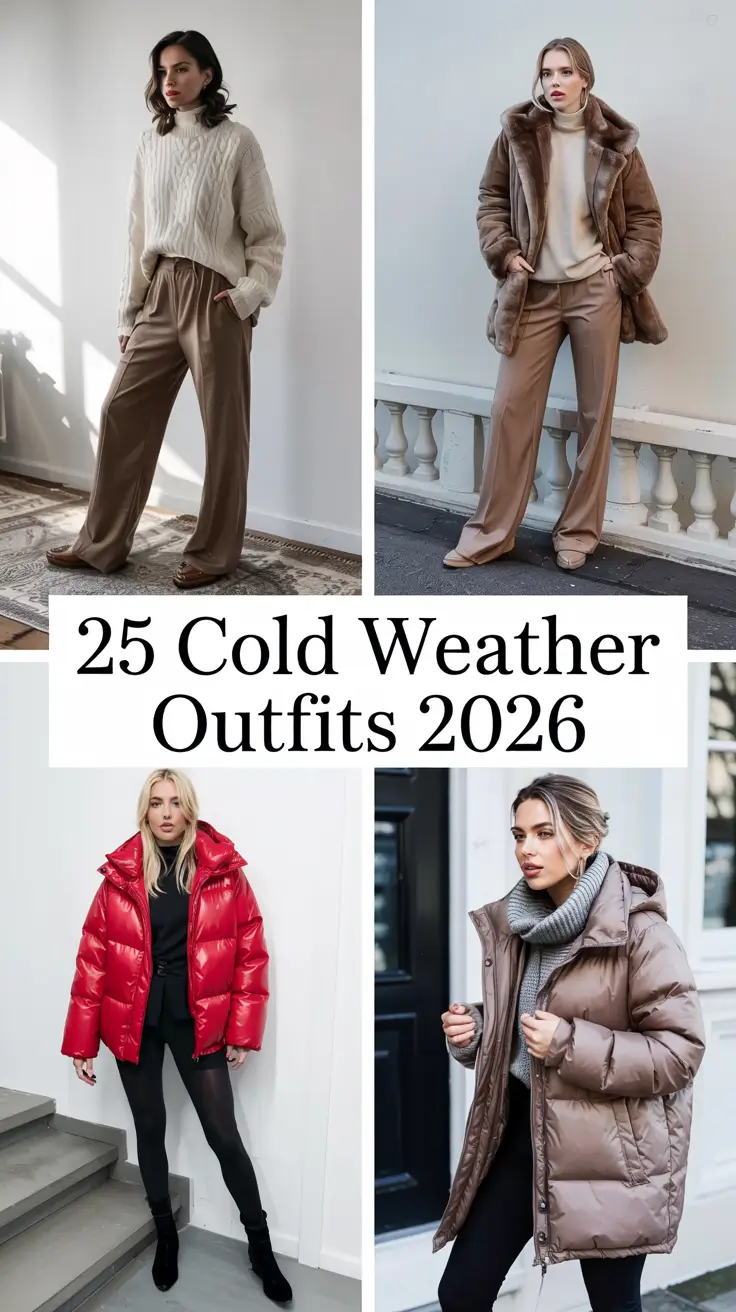 Cold Weather Outfits 2026: Trendy & Cozy Street Style Ideas for Women
