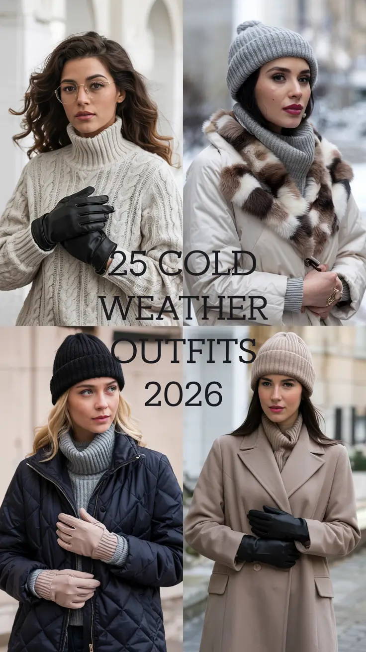 Cold Weather Outfits 2026: Trendy & Cozy Street Style Ideas for Women