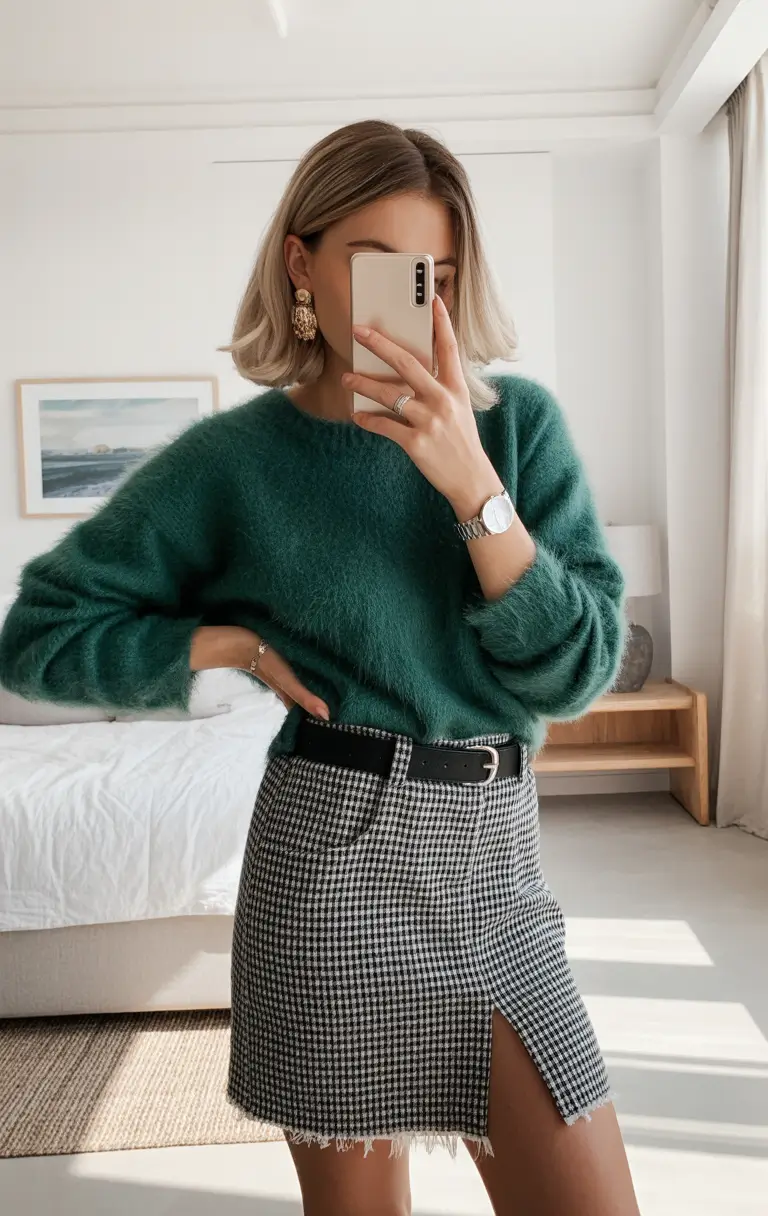 cute outfits 2026 Emerald Softness