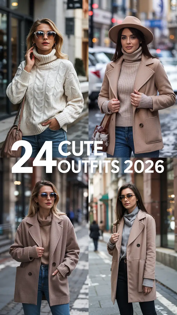 Cute Outfits 2026: Cozy, Aesthetic & Trendy Looks to Fall in Love With
