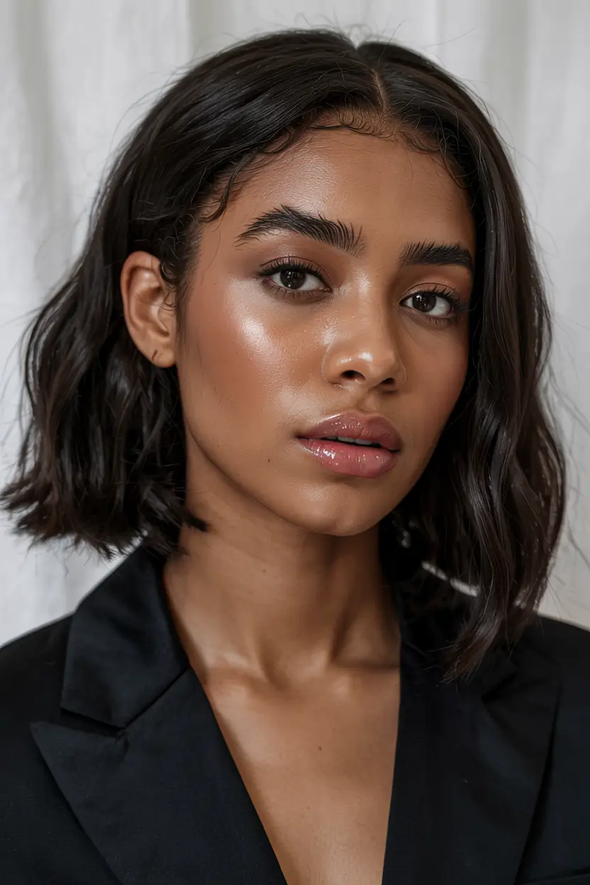 hairstyles-for-black-women-short-hair-The-Effortless-Polished-Bob
