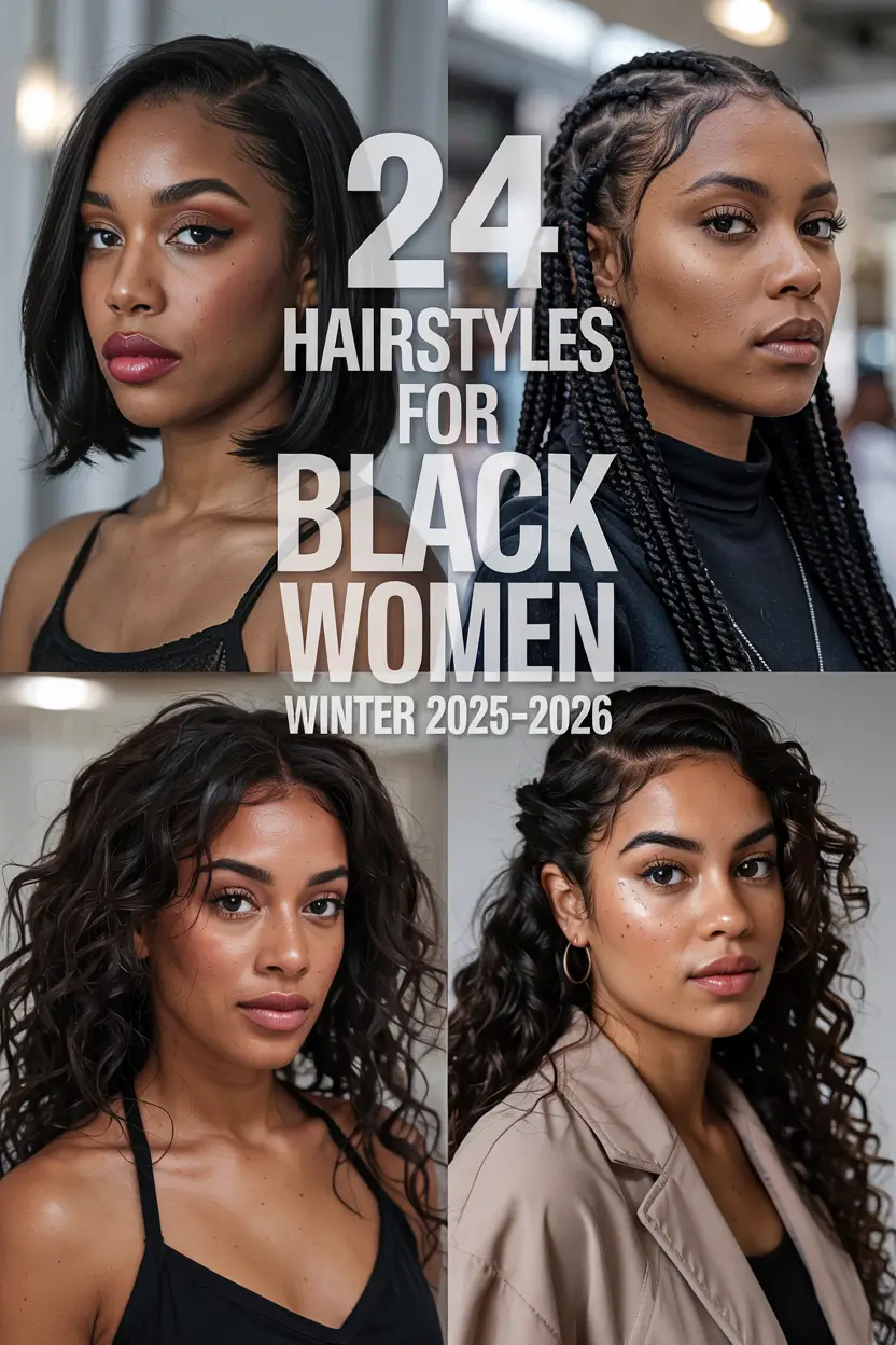 Hairstyles for Black Women Winter 2025–2026: Stunning Braids, Weaves & Natural Looks to Try This Season