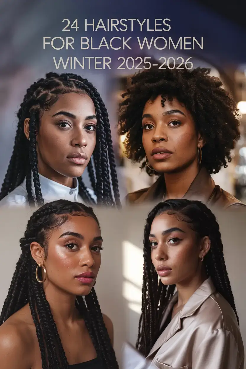 Hairstyles for Black Women Winter 2025–2026: Stunning Braids, Weaves & Natural Looks to Try This Season