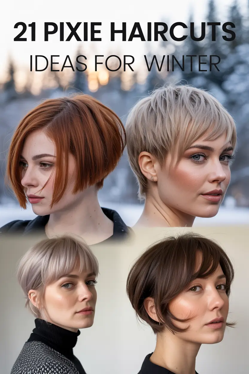 Pixie Haircuts Ideas for Winter 2025–2026: Fresh Styles for Women