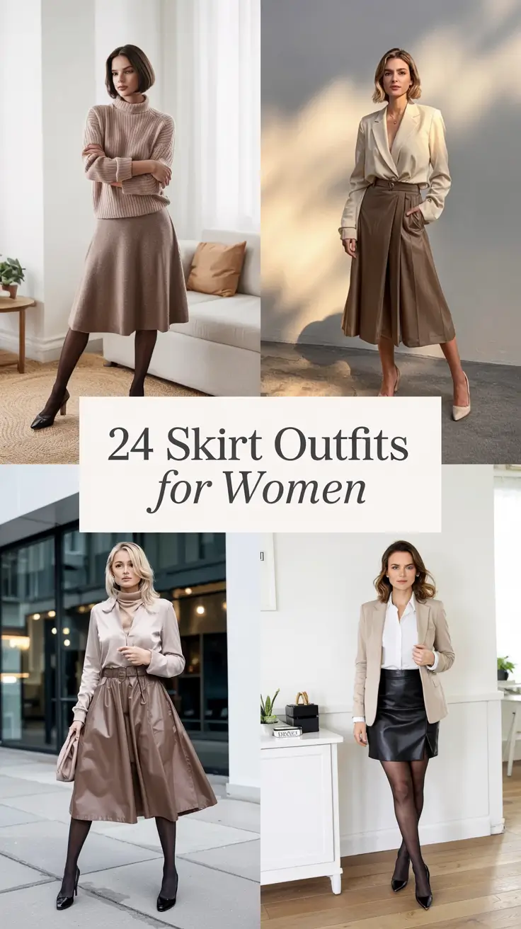 Skirt Outfits for Women 2026: Chic Fall and Winter Looks You’ll Want to Try This Season
