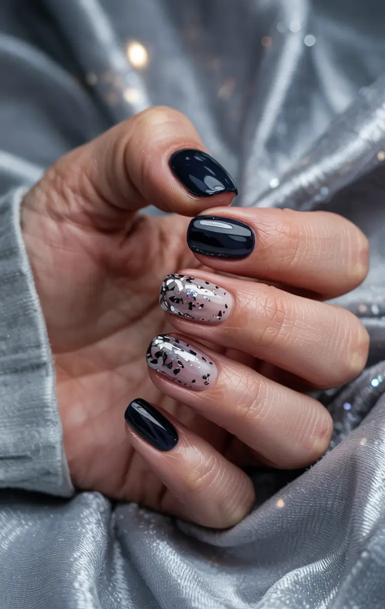 winter-nails-ideas-2025-midnight-chrome-blend