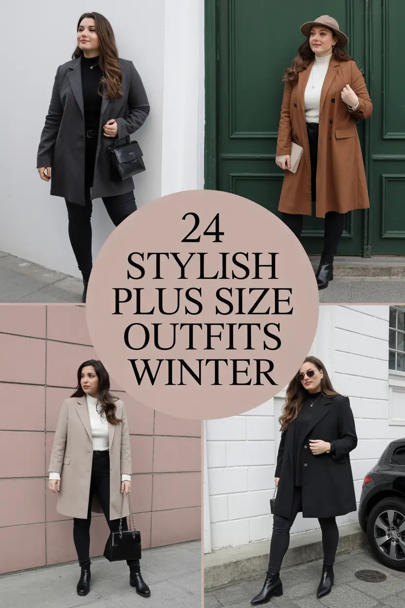 Stylish Plus Size Outfits Winter 2025–2026: Inspiration for Trendy & Elegant Looks