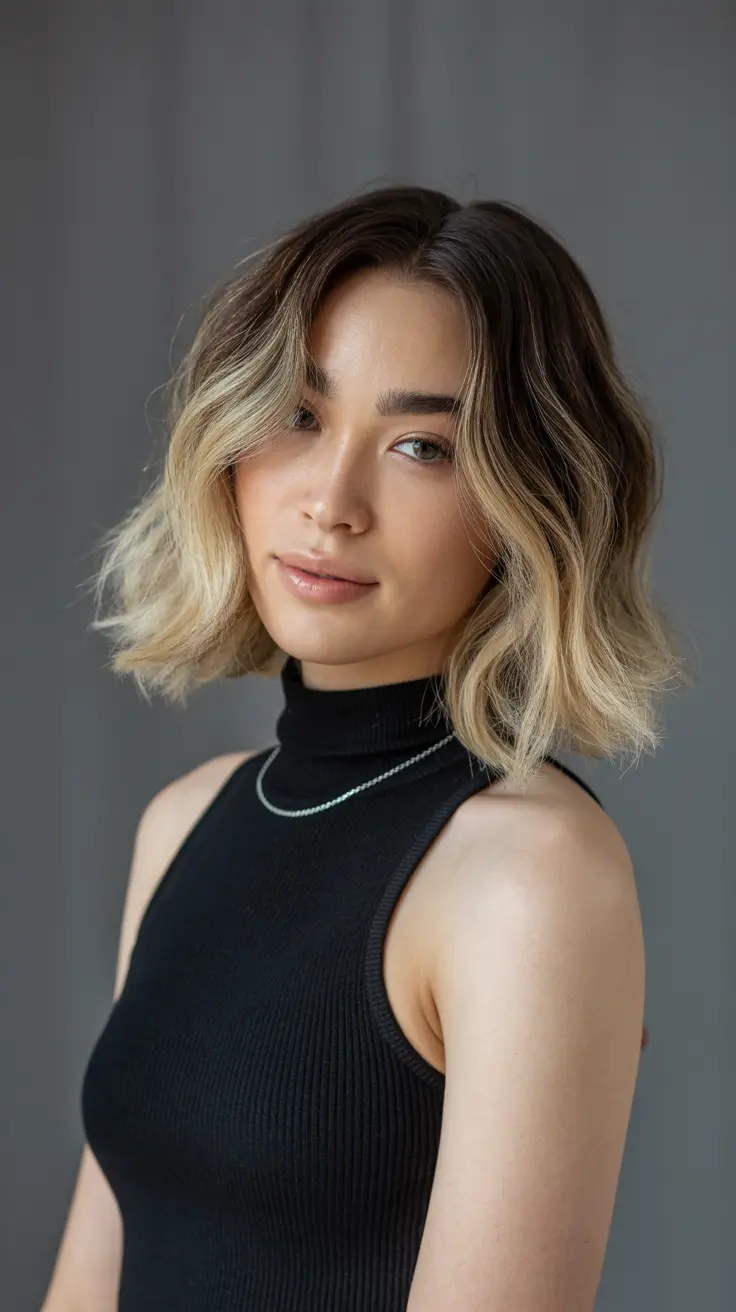 short-winter-haircuts-straight-soft-blonde-balayage-bob