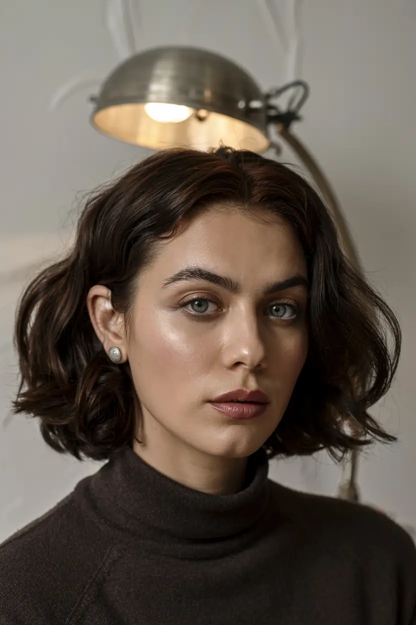 cute-winter-haircuts-for-women-textured-parisian-bob