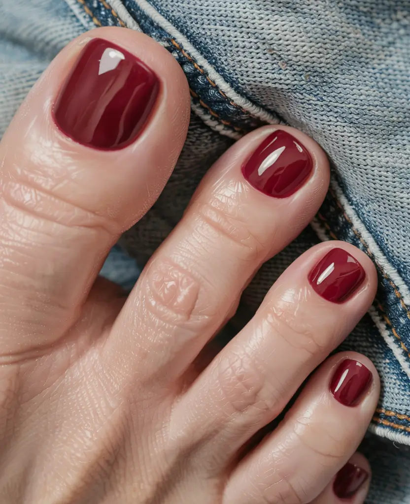 winter-toe-nails-deep-cranberry-gloss