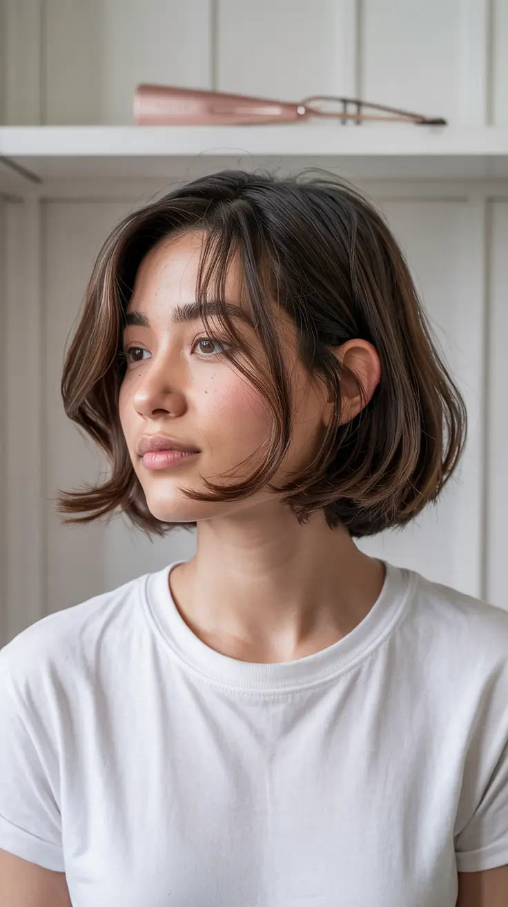 Winter Haircuts 2025-2026 Short Soft Bob