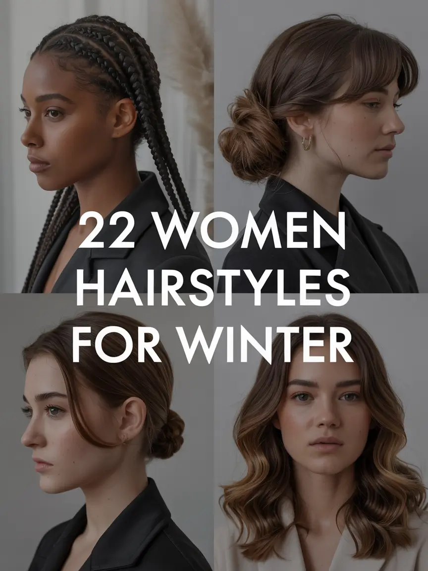 Women Hairstyles for Winter 2025–2026: Cozy & Cute Hair Ideas for Every Style