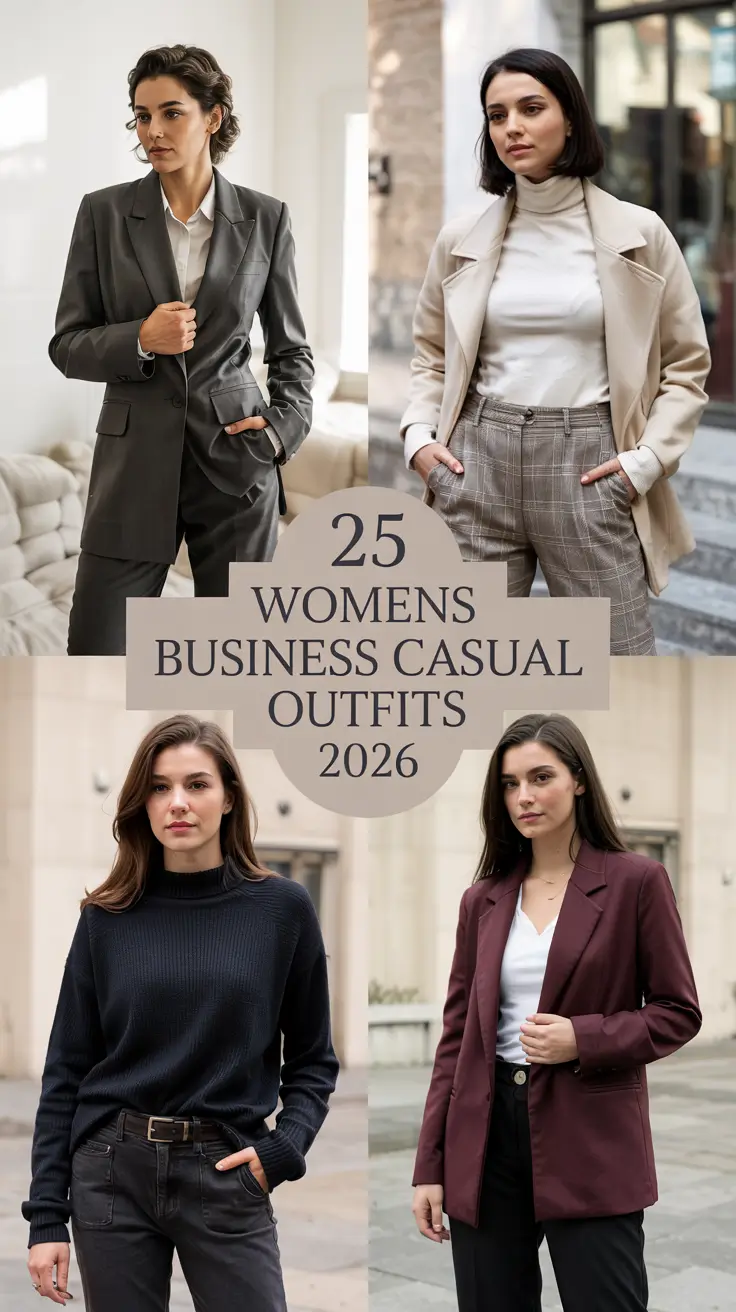 Women's Business Casual Outfits 2026: Effortless, Modern & Chic Ideas for Every Season