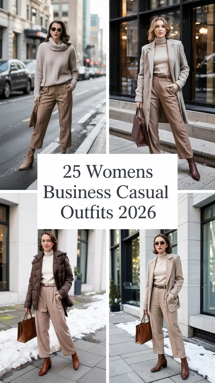 Women's Business Casual Outfits 2026: Effortless, Modern & Chic Ideas for Every Season