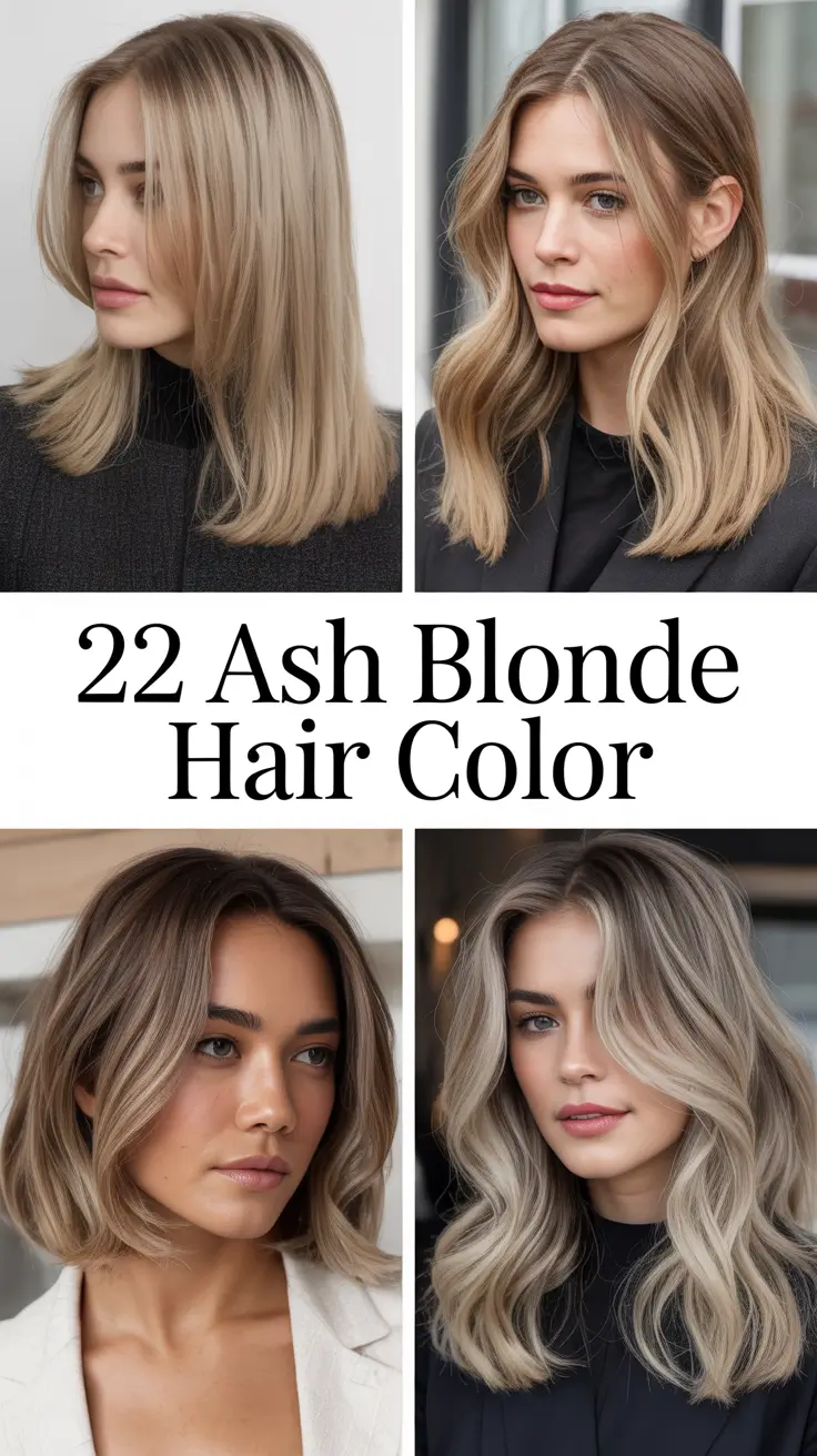 Ash Blonde Hair Color 2026: Cool, Light, and Effortlessly Chic Ideas for Modern Women