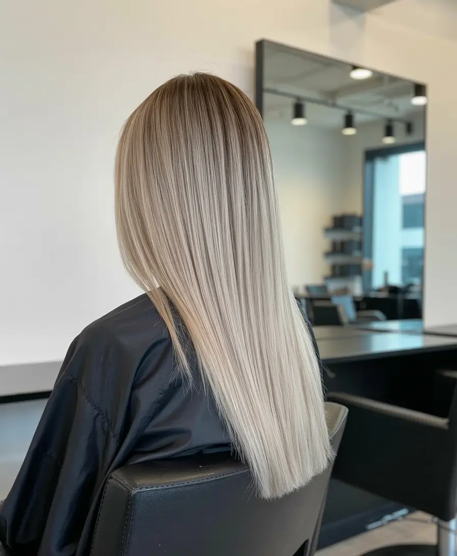 ash brown hair color 2026 Champagne-Toned Flow