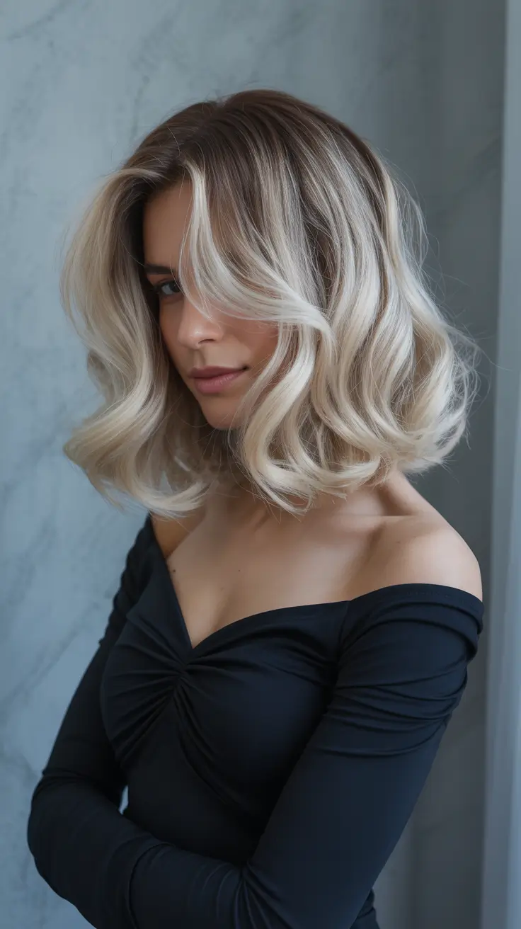 ash brown hair color 2026 Short Luxe Mocha Bob
