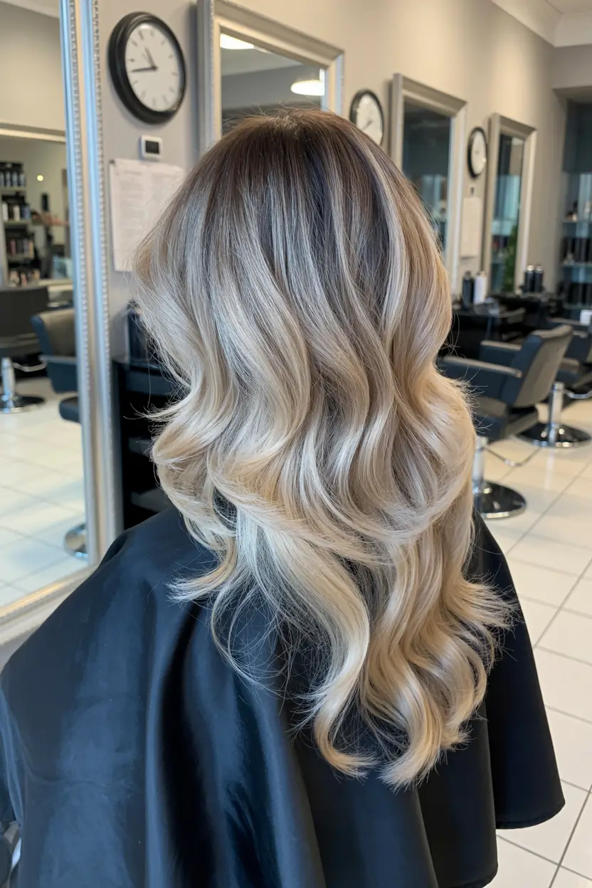 ash brown hair color 2026 Vanilla Ash Brown Balayage