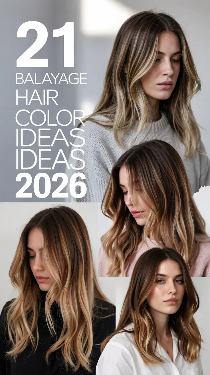 Balayage Hair Color Ideas 2026: The Best Brunette and Blonde Shades to Try This Year