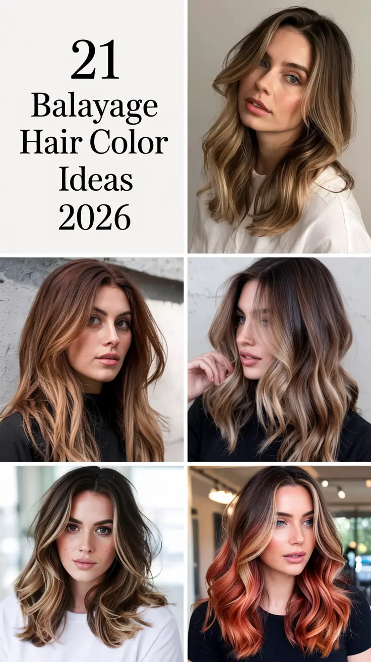 Balayage Hair Color Ideas 2026: The Best Brunette and Blonde Shades to Try This Year