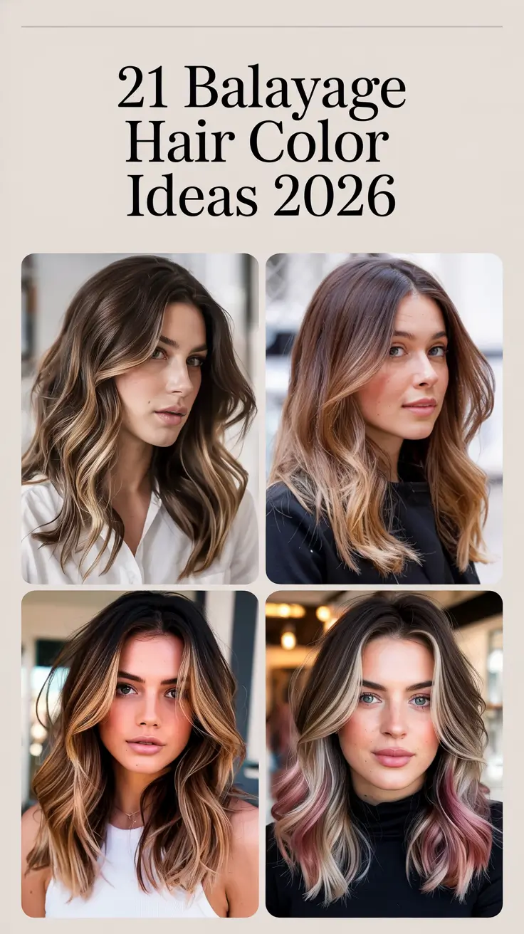 Balayage Hair Color Ideas 2026: The Best Brunette and Blonde Shades to Try This Year