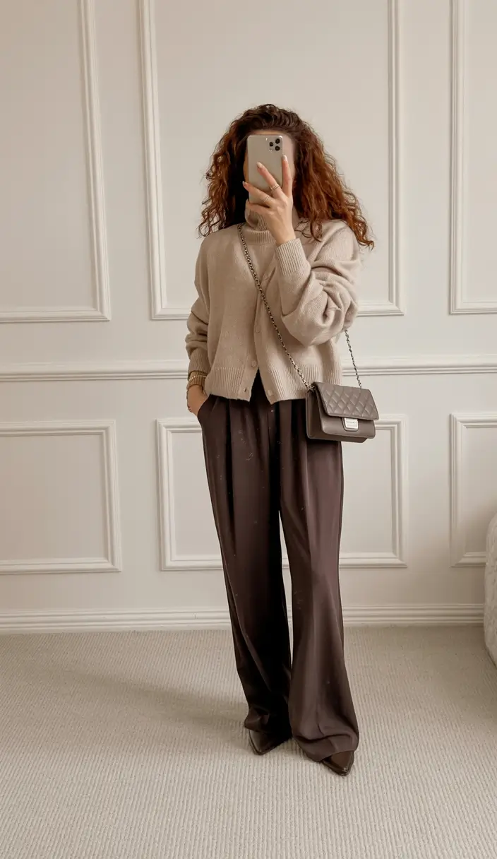 Best everyday outfits 2026 Soft Neutrals & Flowing Silhouettes