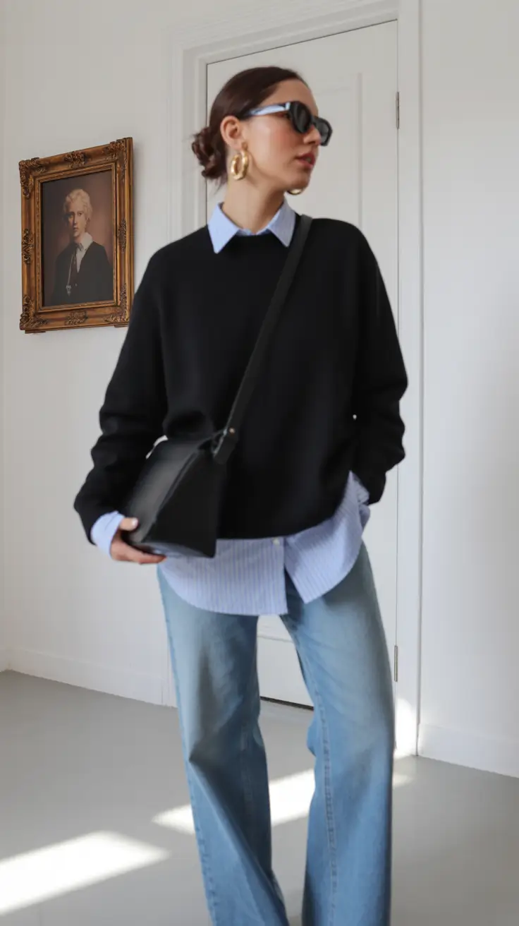 everyday outfits midsize Preppy Layers, Modern Spirit