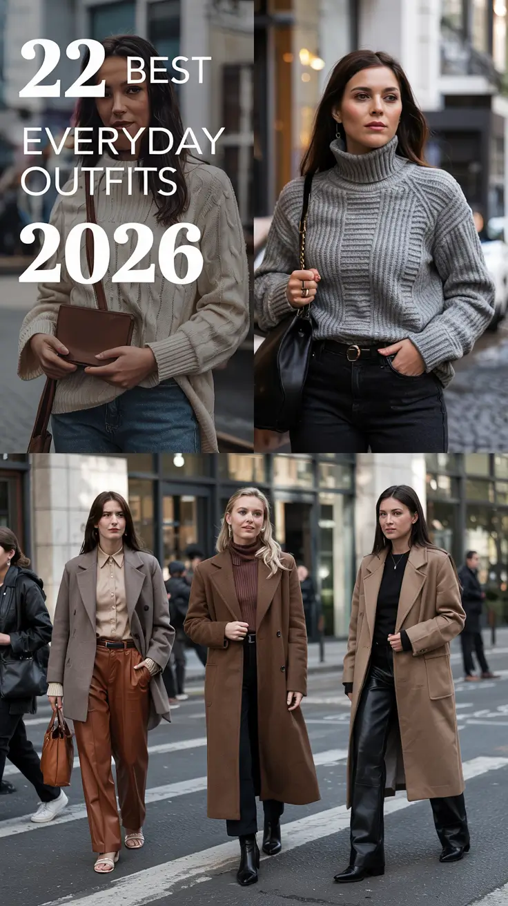 Best Everyday Outfits 2026: Chic, Comfy & Classy Everyday Style Inspiration for Women