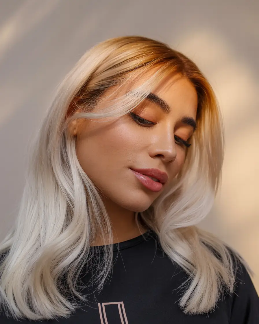 hair color for tan skin tone Vanilla Cream Blend