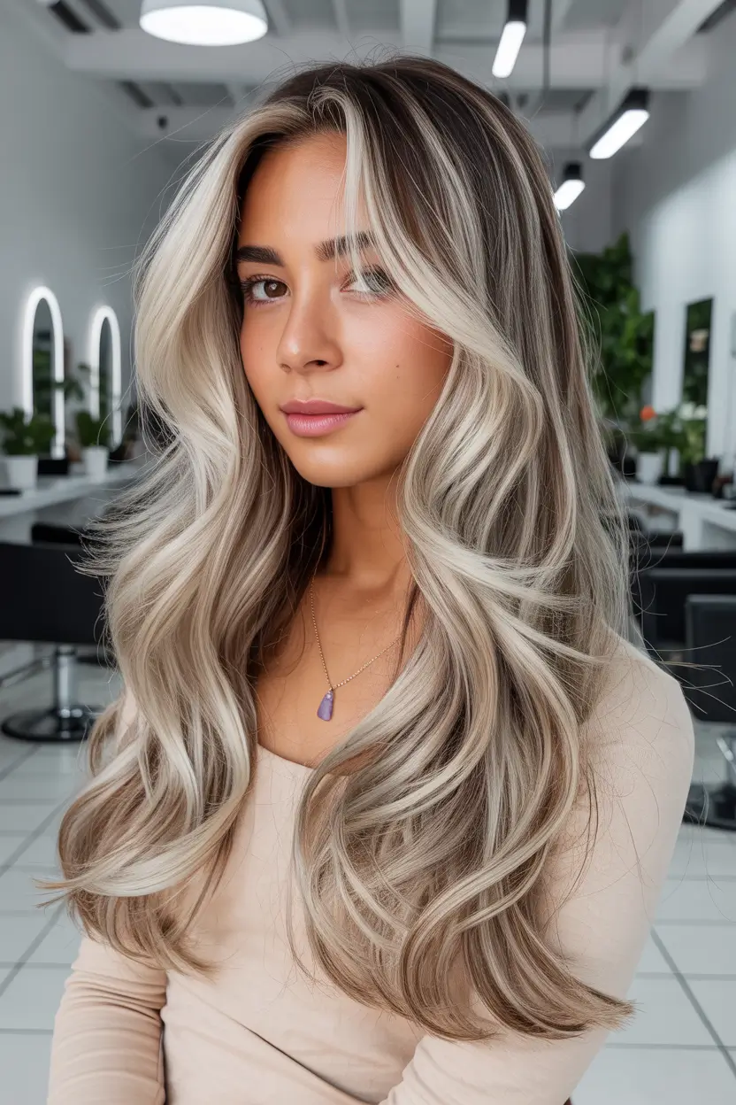 hair color warm skin tone Vanilla Latte Blonde