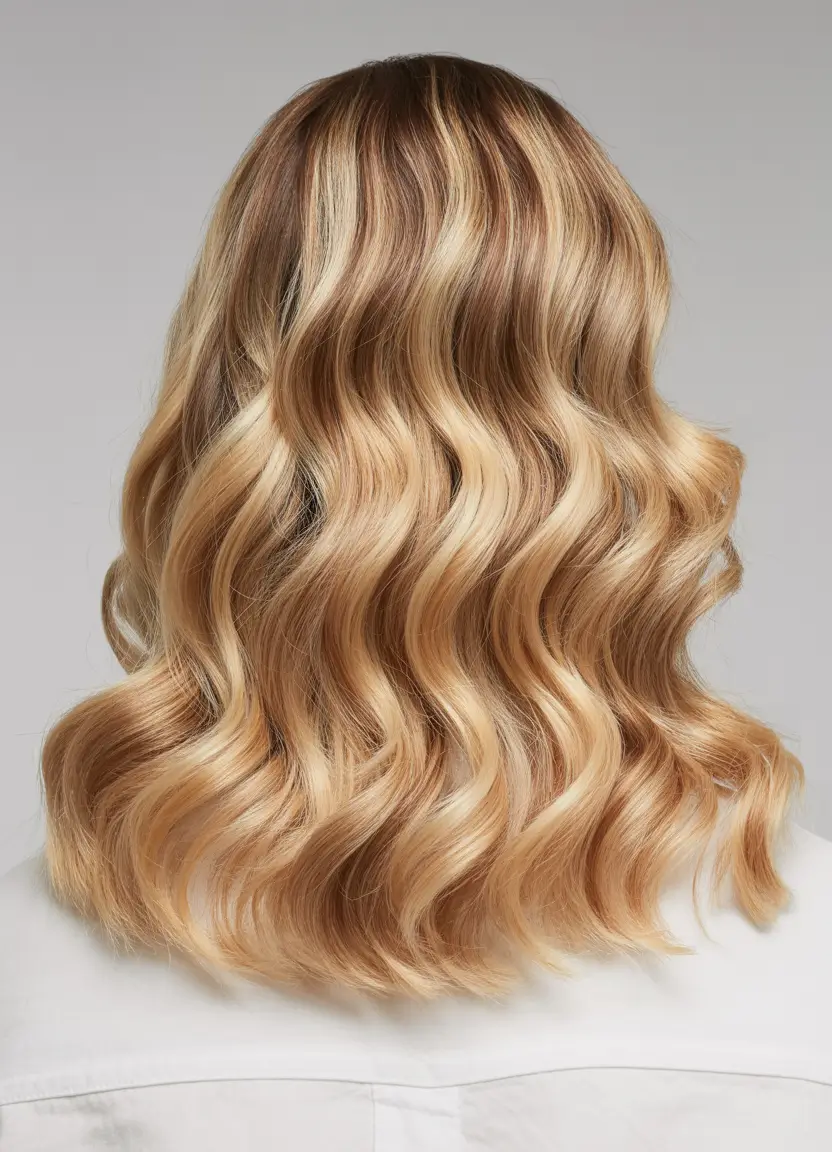 hair color warm skin tone Honey Melt Waves for Endless Warmth
