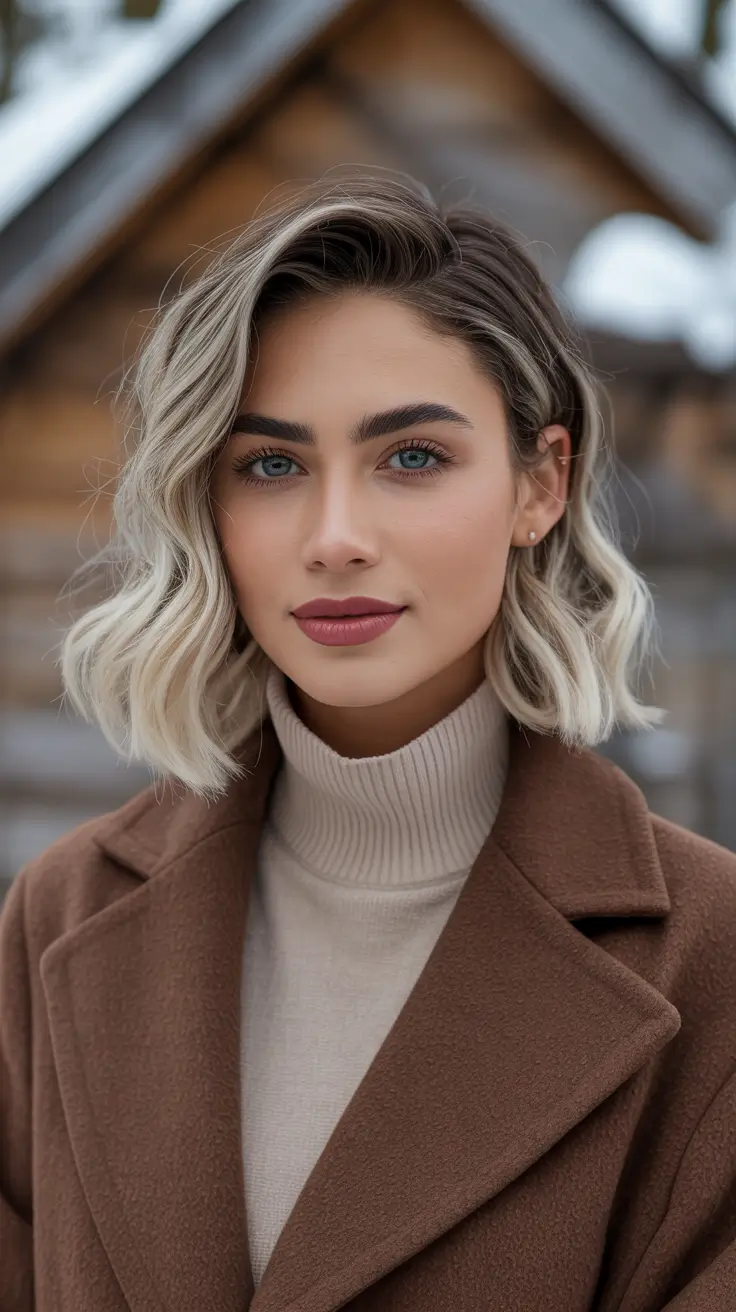 hair color warm skin tone Cool Contrast Blonde