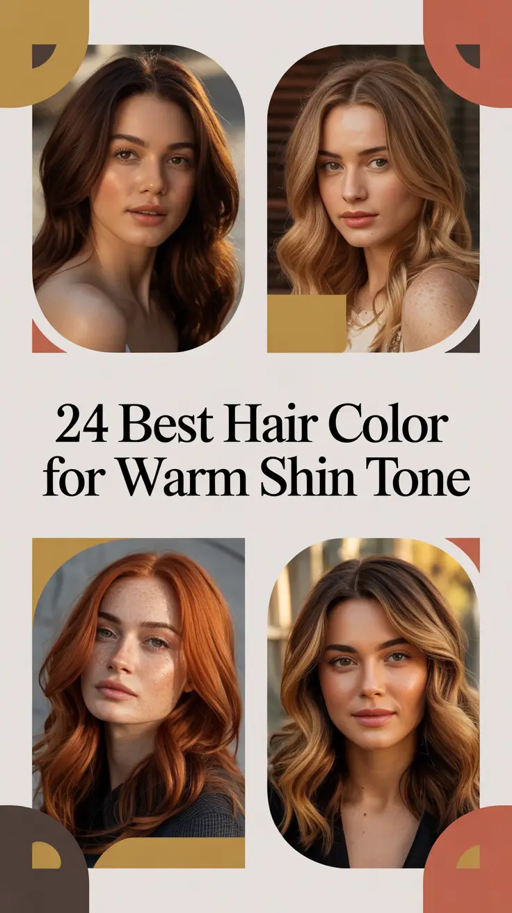 Best Hair Color for Warm Skin Tone 2026: Chic Shades That Flatter Every Season