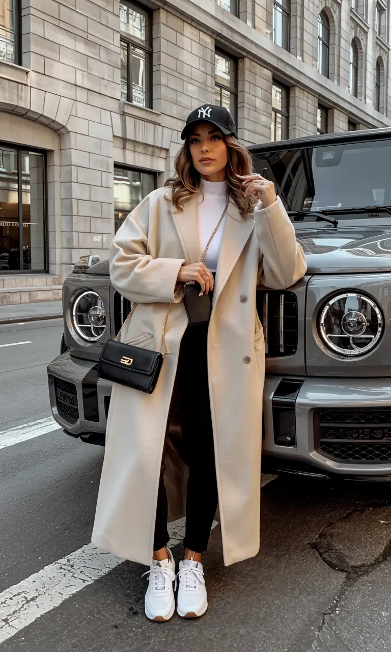 new york outfits aesthetic Effortless Neutral Elegance