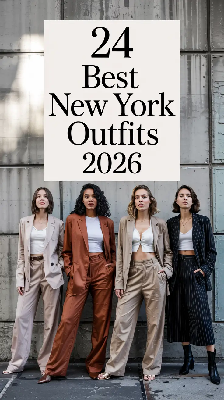 Best New York Outfits 2026: Casual, Chic & Aesthetic Street Style Ideas for Every Season