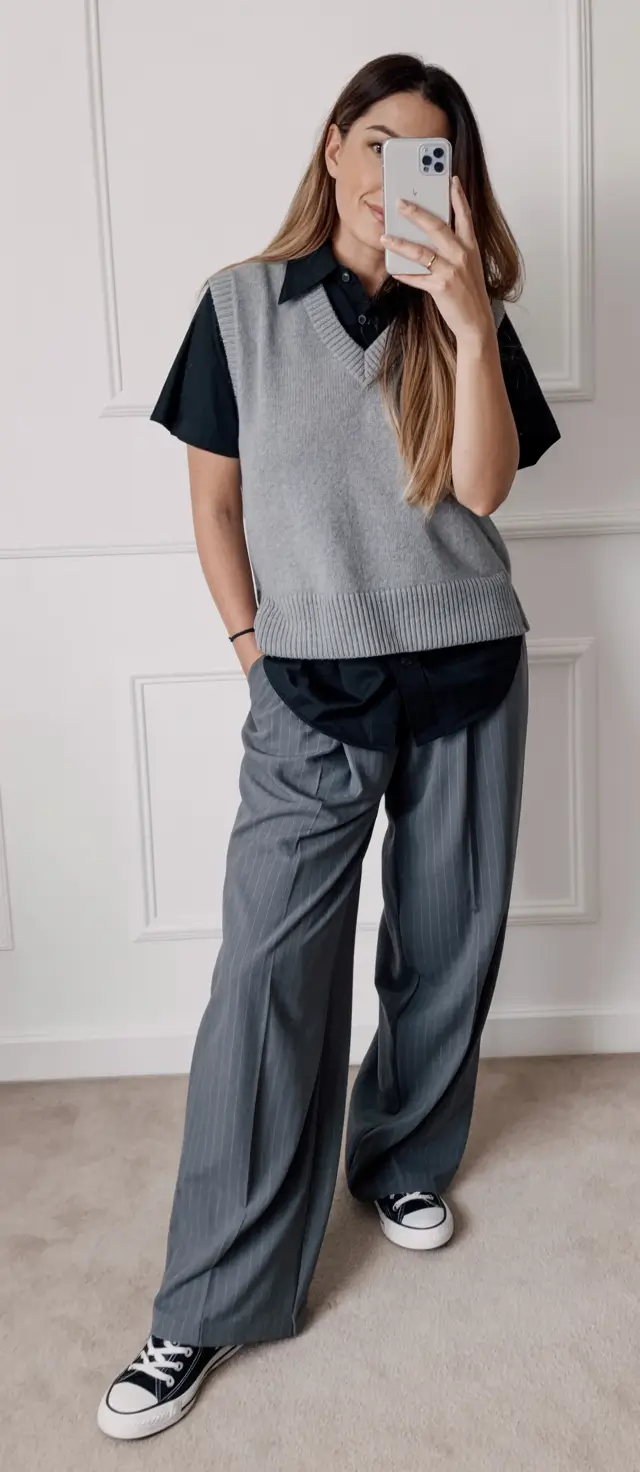 outfits for women over 50 fall Soft Masculine Energy The New Power Look