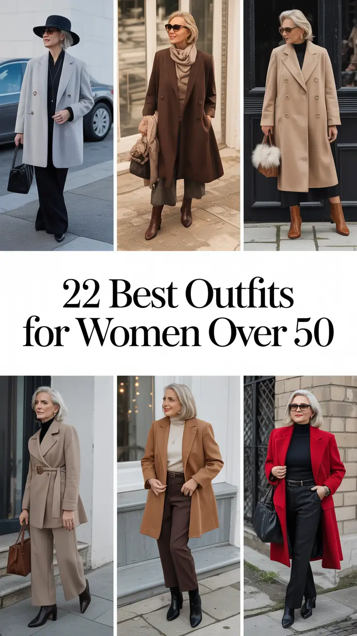 Best Outfits for Women Over 50 in 2026: Classic, Fashionable & Effortlessly Modern Looks