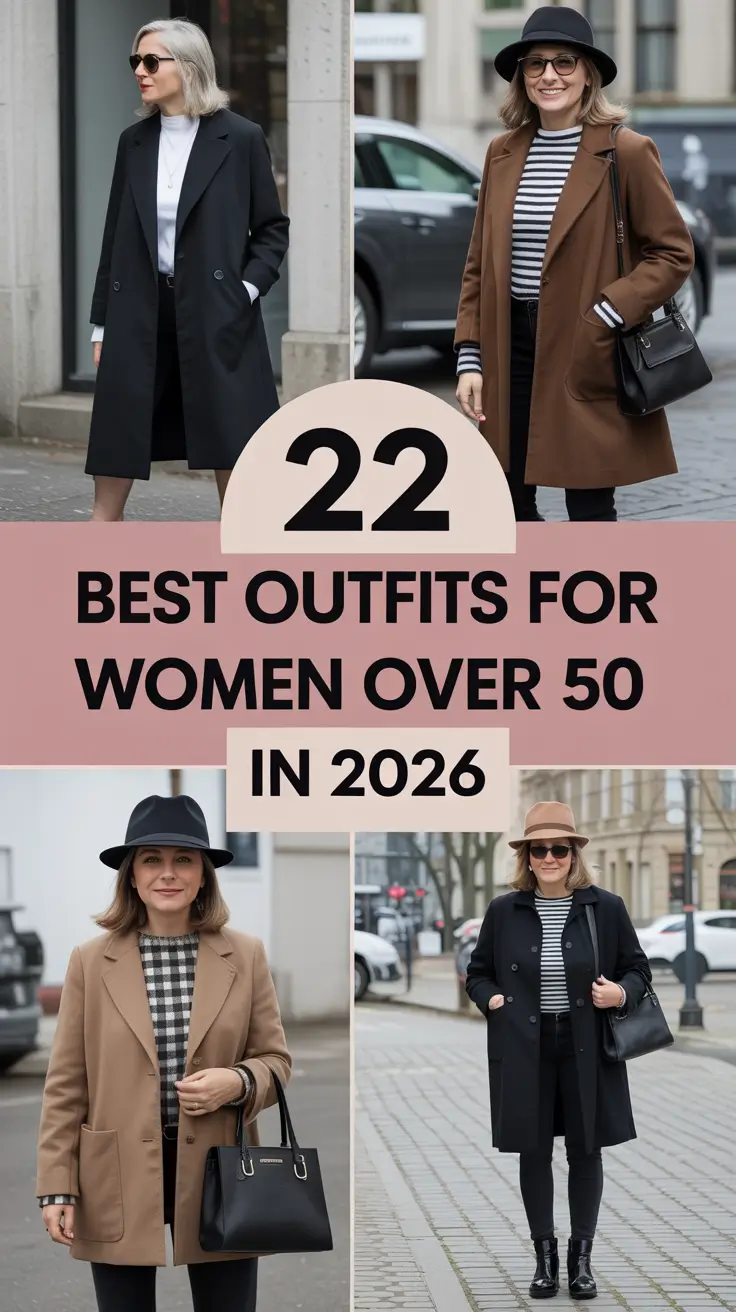 Best Outfits for Women Over 50 in 2026: Classic, Fashionable & Effortlessly Modern Looks